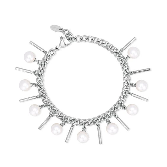 Armband 2Jewels Dame Pearl Planet in Stahl Perla 232173 - 232173